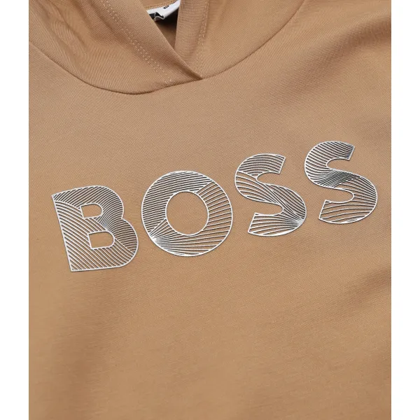 Толстовка обычного кроя Boss, коричневый — фото 3