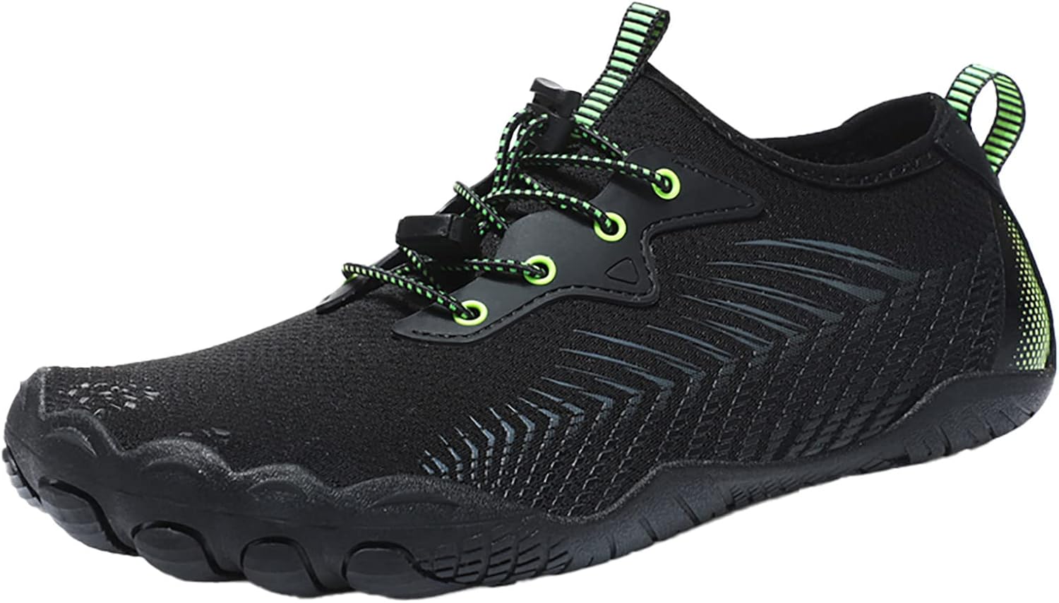 

Мужские кроссовки для активного отдыха, альпинизма, повседневной носки, спорта, на шнуровке, для пляжа, бега, дышащие, мужские Generic, черный