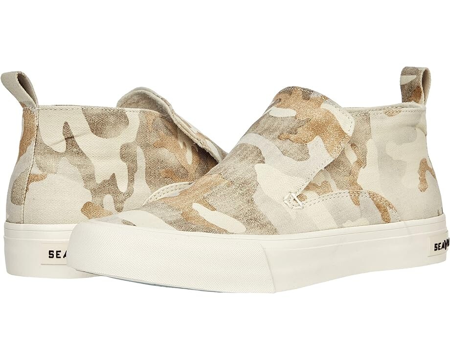 

Кроссовки SeaVees Huntington Middie Saltwash, цвет Cream Camouflage