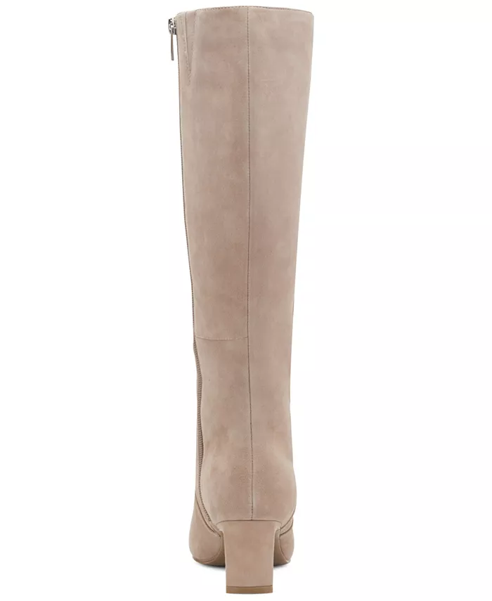 Женские сапоги Mabel Wide-Calf из замши Rockport, загар/бежевый — фото 3