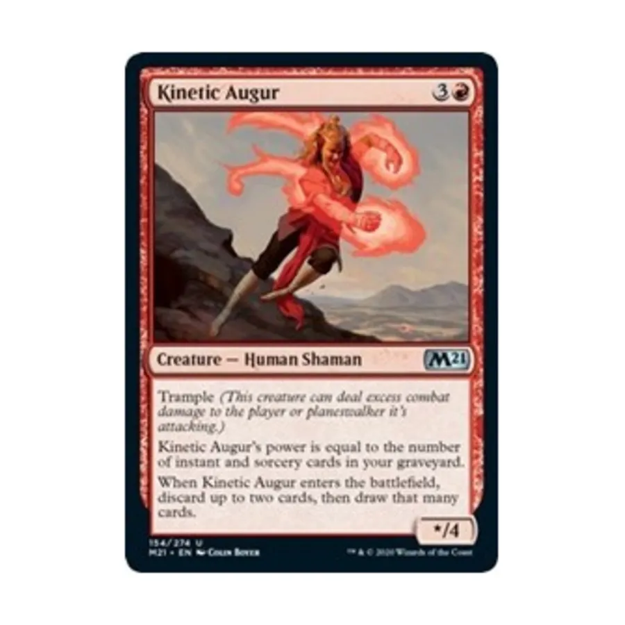 

CCG Кинетический авгур (U), MTG - Core Set 2021
