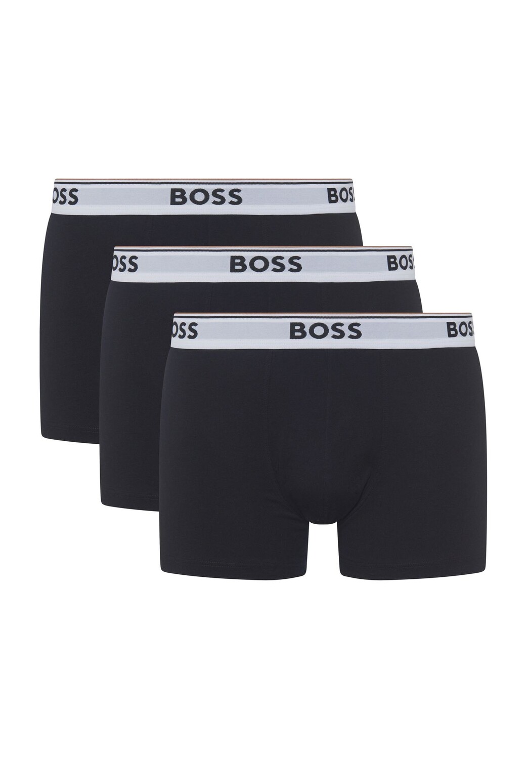 

Трусы, 3 шт., пояс с логотипом, мужские BOSS, цвет Open Miscella