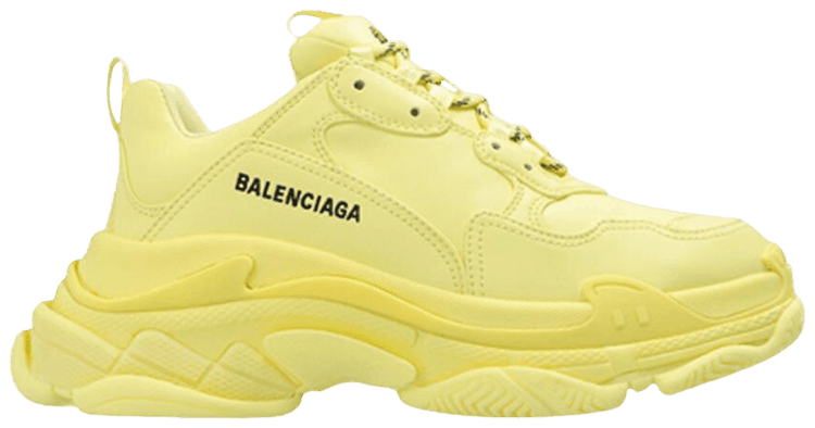 

Кроссовки Balenciaga Triple S Sneaker 'Light Yellow', желтый