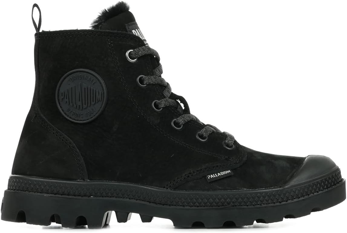 

Мужские ботинки Palladium Pampa Hi Originale из канваса, Black Black Black 466
