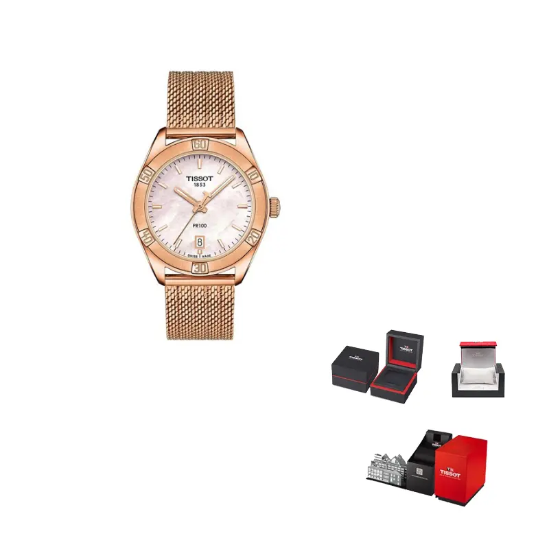 

TISSOT Часы Women's PR100 Collection Watch, Pink Watch Dial T101.910.33.151.00