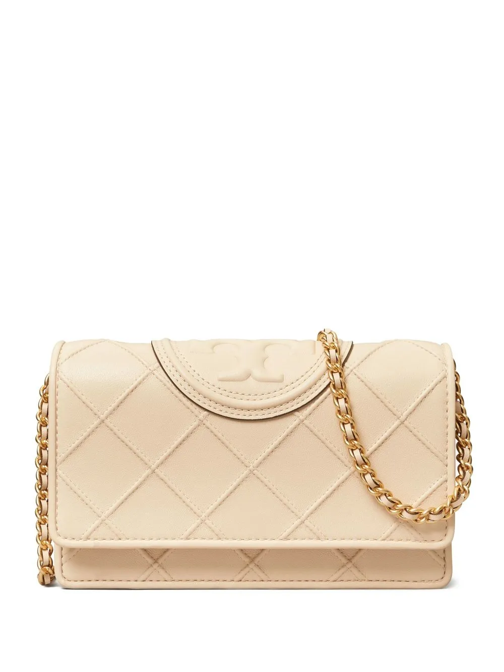 

Кошелек Fleming Soft с цепочкой Tory Burch, нейтральный