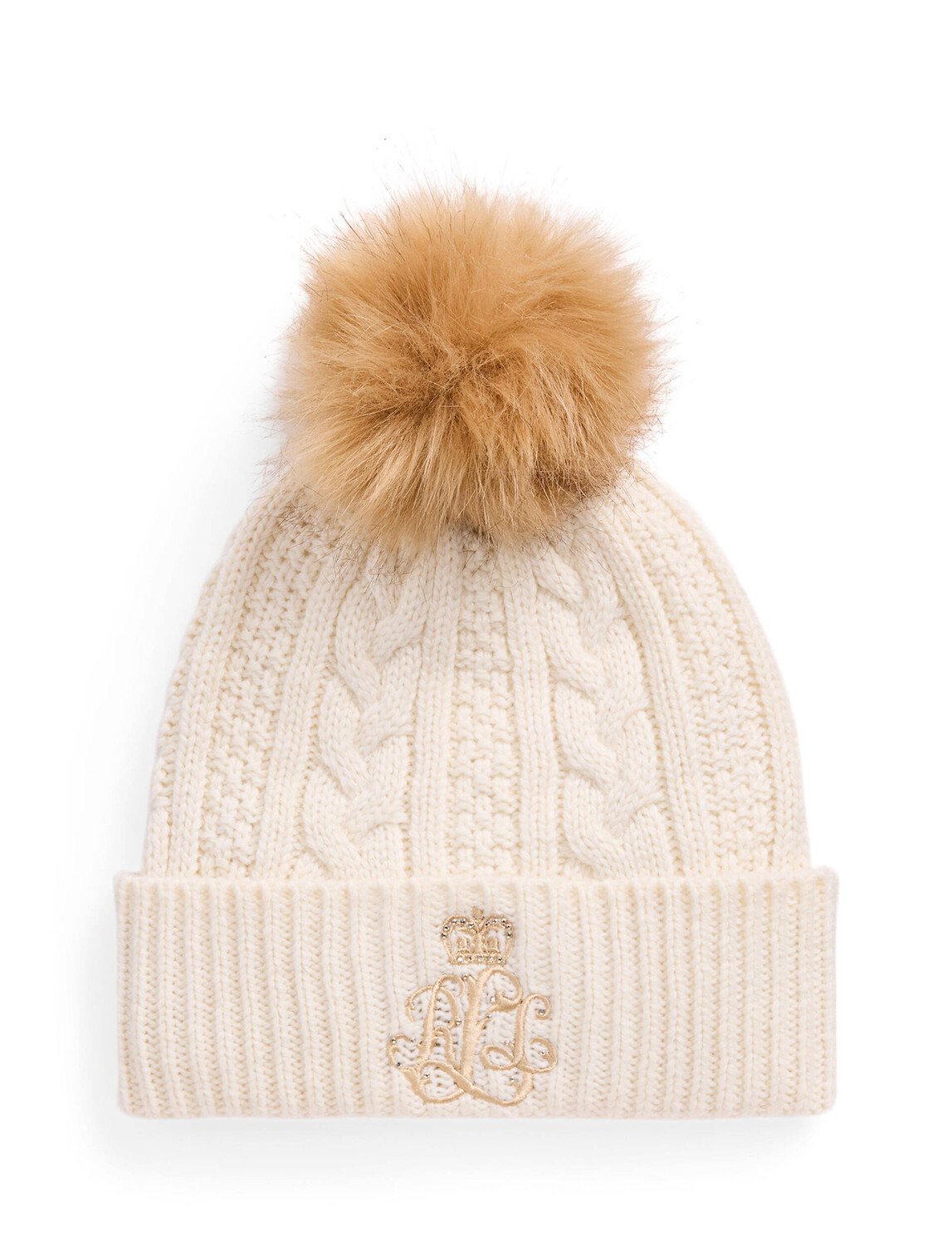 

Шапка LAUREN RALPH LAUREN, кремовый