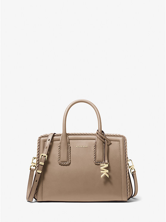 

Маленькая кожаная сумка Лайла Michael Kors, коричневый