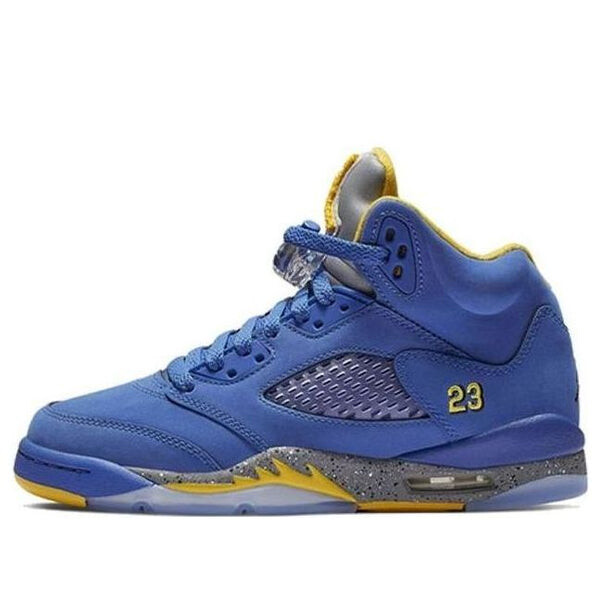 

Кроссовки 5 retro 'laney' Air Jordan, синий