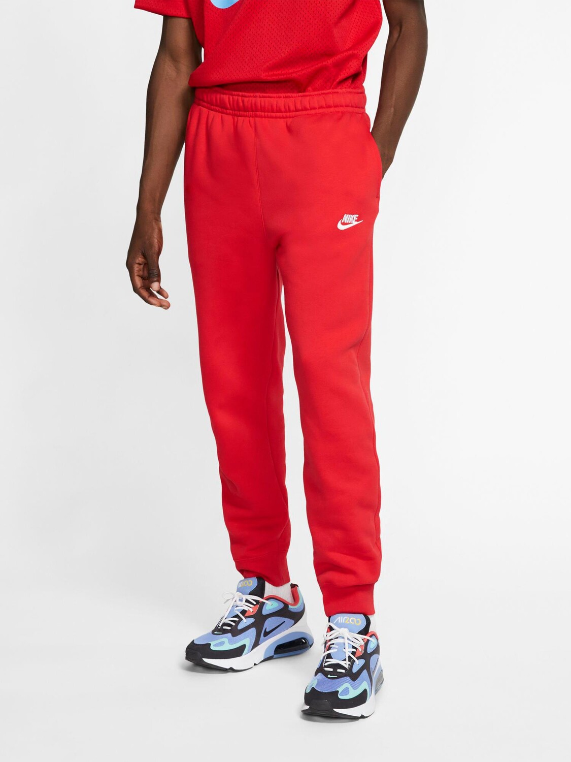 

Спортивные брюки Nike M CLUB JGGR BB, красный