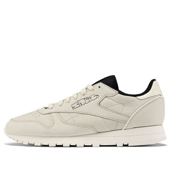 

Кроссовки sneeze classic leather 'white core black' Reebok, белый