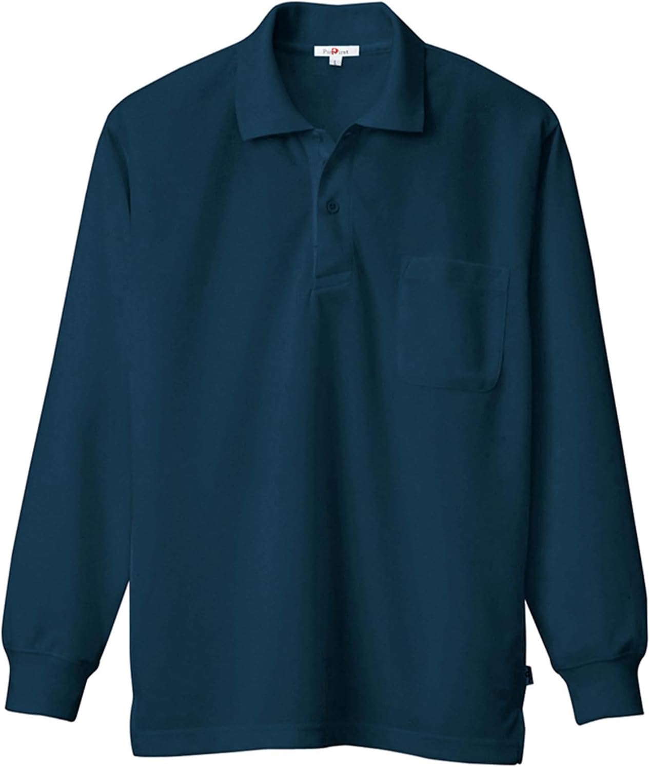 

Поло Aitos #AZ-10578 с длинными рукавами (сухой цвет) Впитывает пот и быстро сохнет (обеспечивает комфорт и прохладу) Aitoz, темно-синий