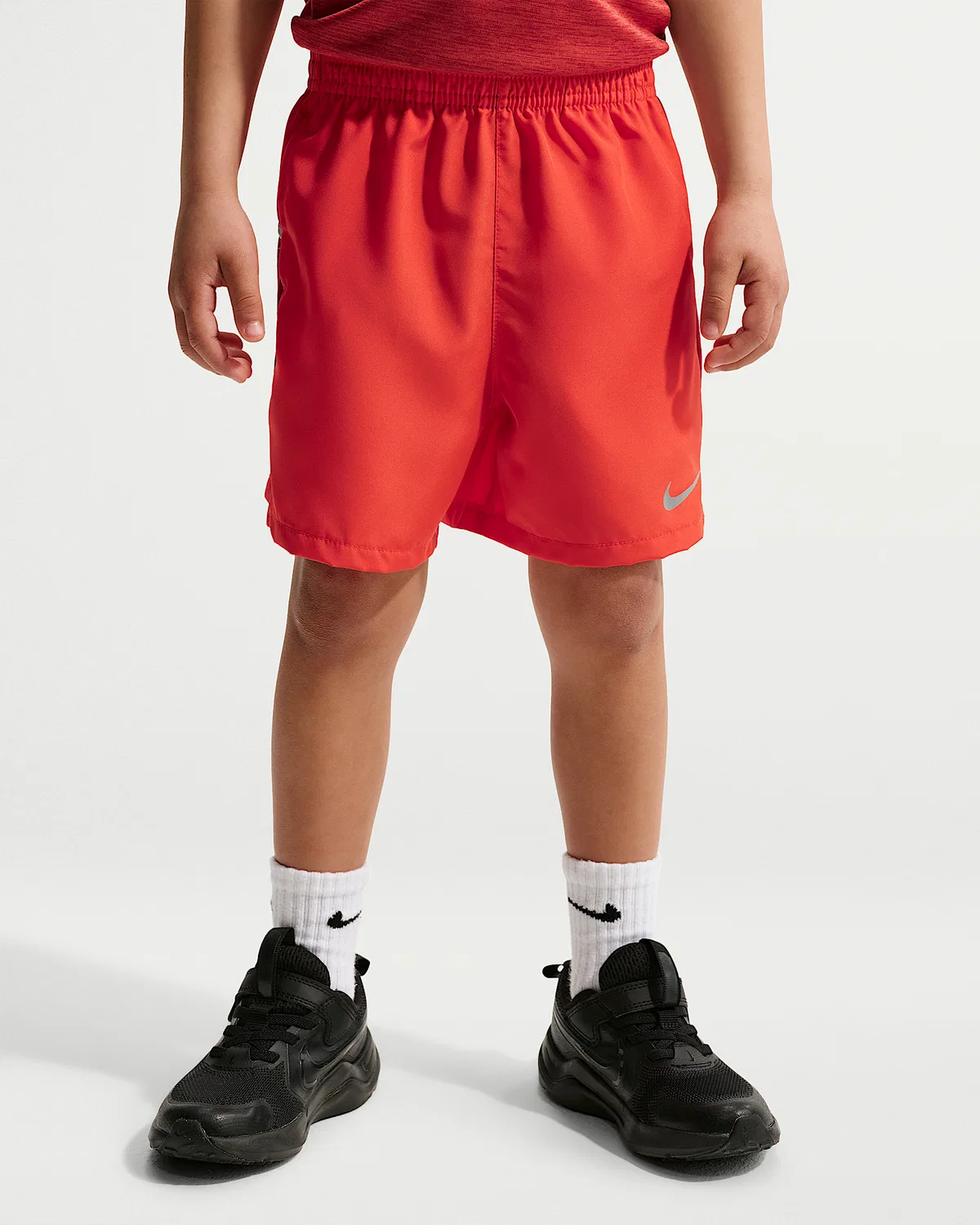 Детский комплект Dri-FIT Miler топ и шорты Nike, Light Crimson — фото 4