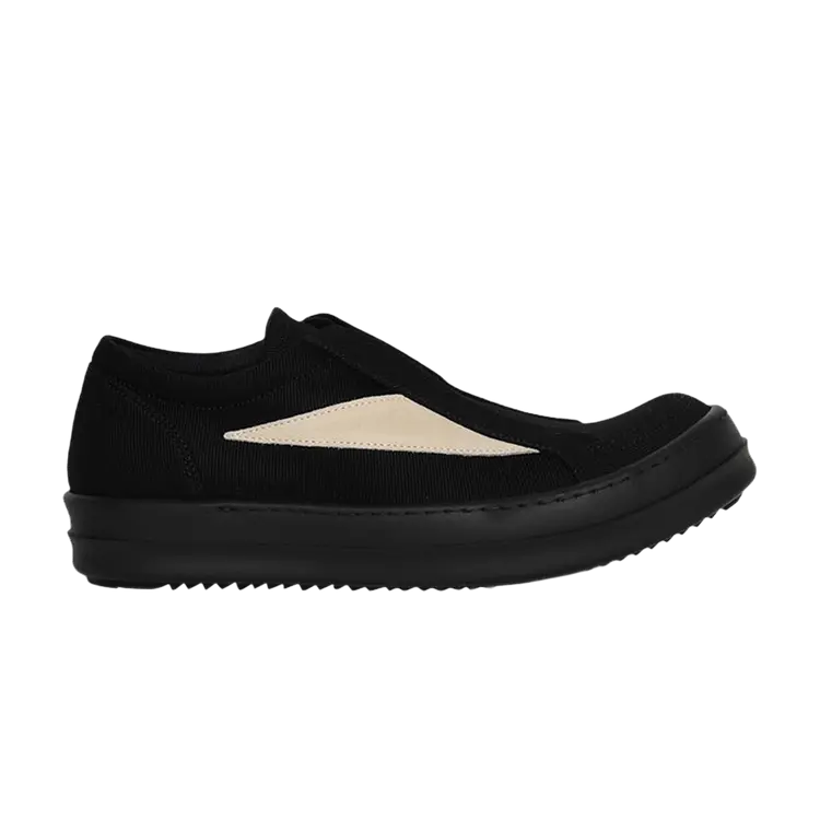Кроссовки Rick Owens Wmns Concordians DRKSHDW Laceless Vintage Sneaks, Black Milk