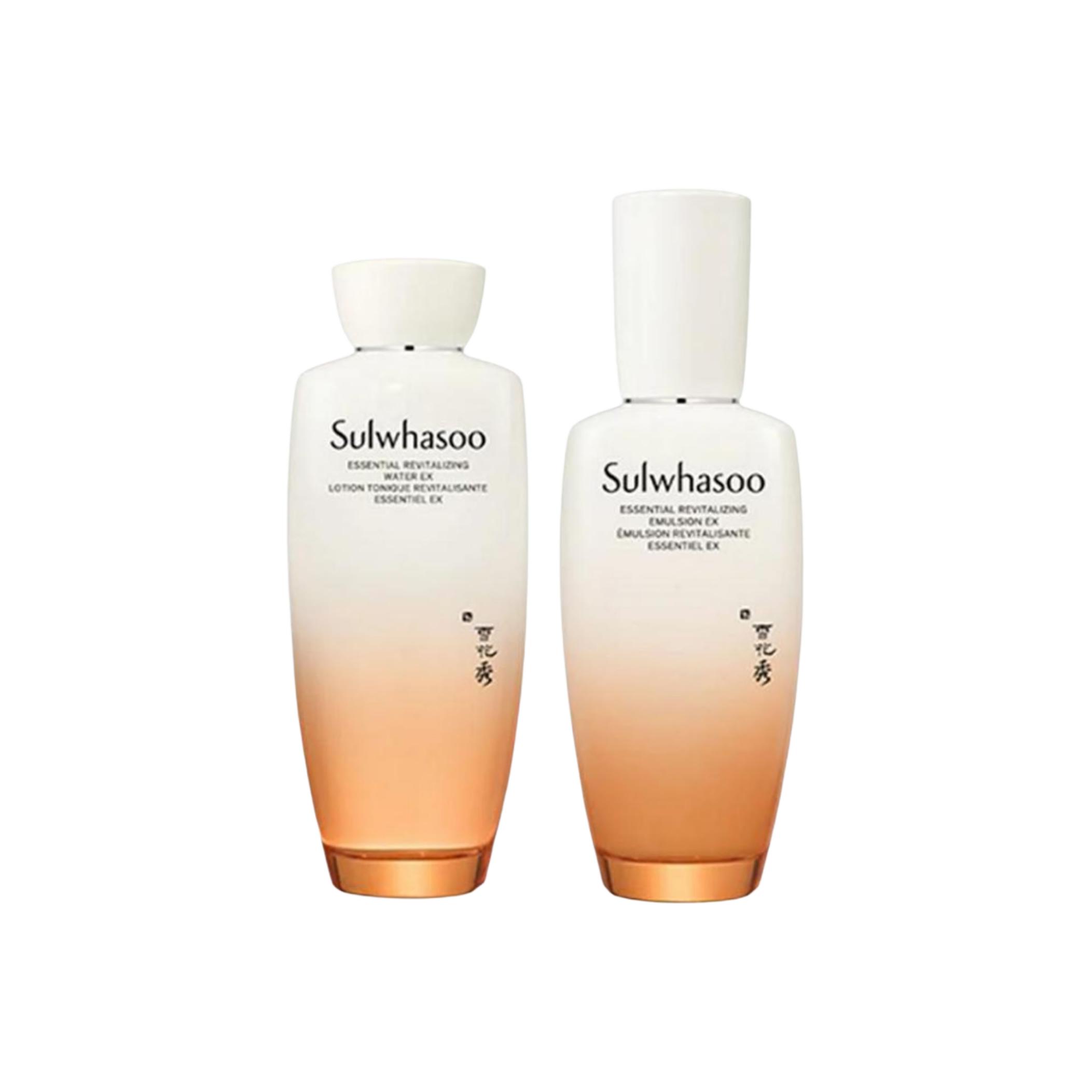 

Увлажняющий и сияющий комплект для ухода за кожей успокаивающий и увлажняющий 150мл+125мл/150мл+125мл+75мл Sulwhasoo