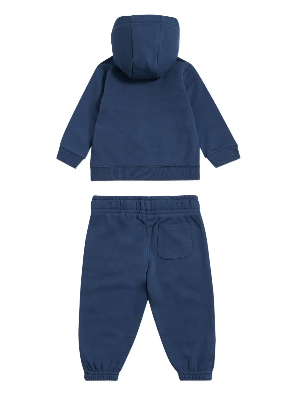 Спортивный костюм с капюшоном и логотипом New Balance Kids, синий — фото 2