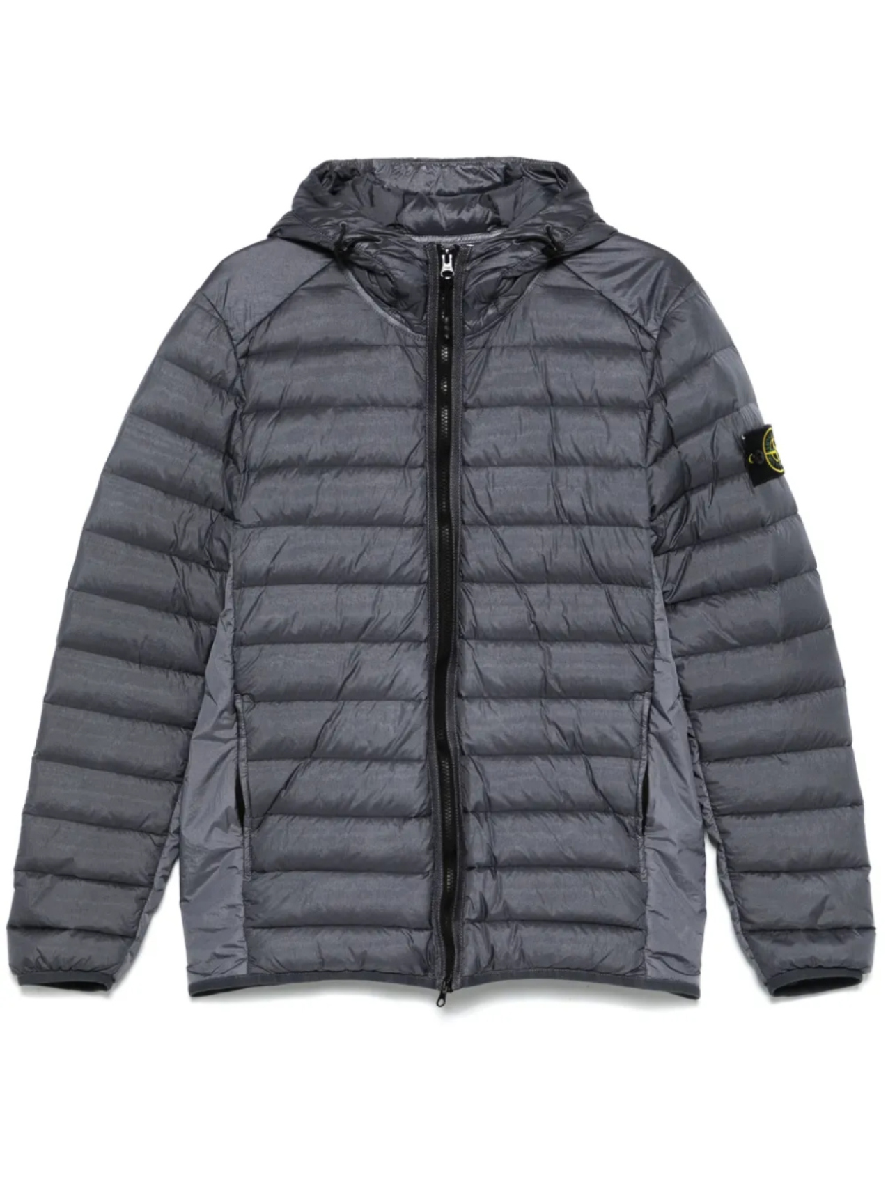 

Пуховик с значком компаса Stone Island, синий