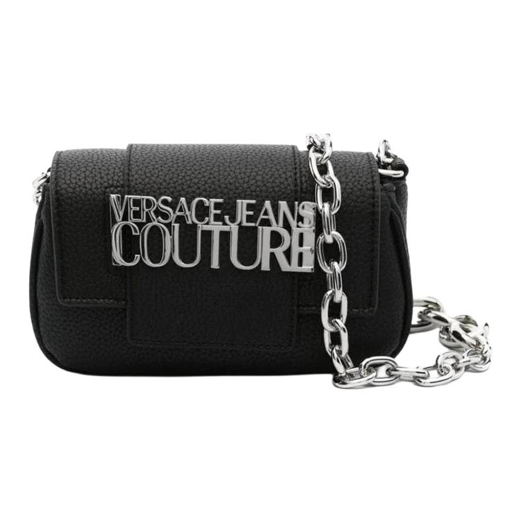 

VERSACE JEANS COUTURE Полиэстеровая женская сумка через плечо черная