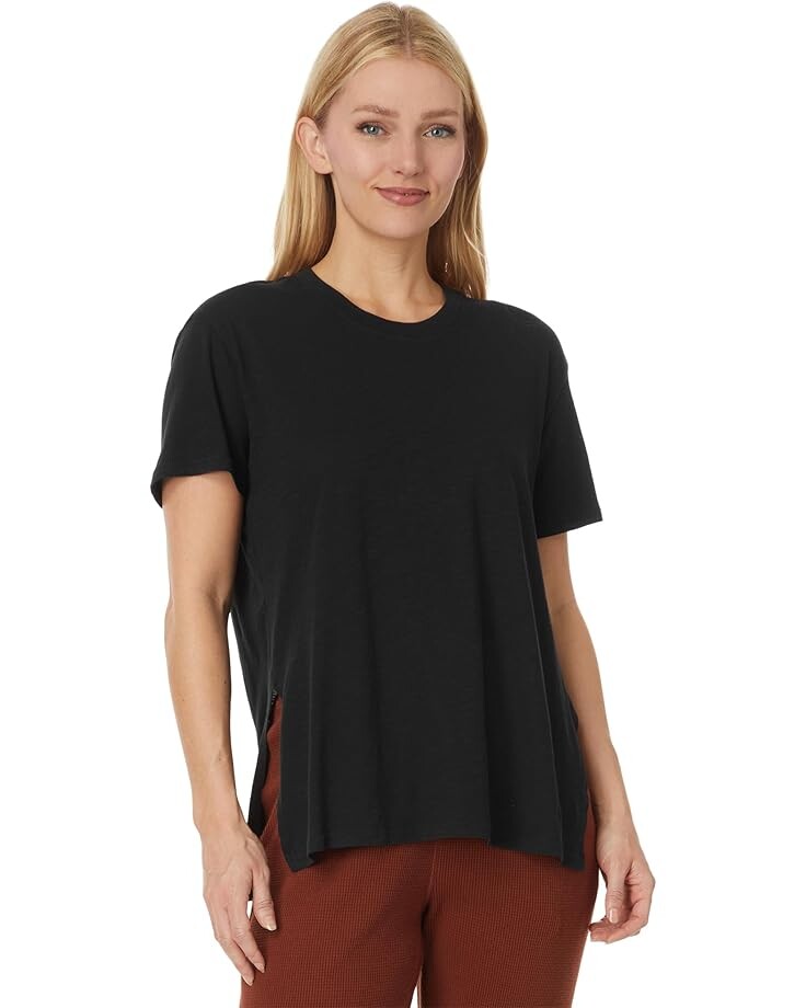 

Футболка PACT Featherweight Slub Oversized Tee, черный