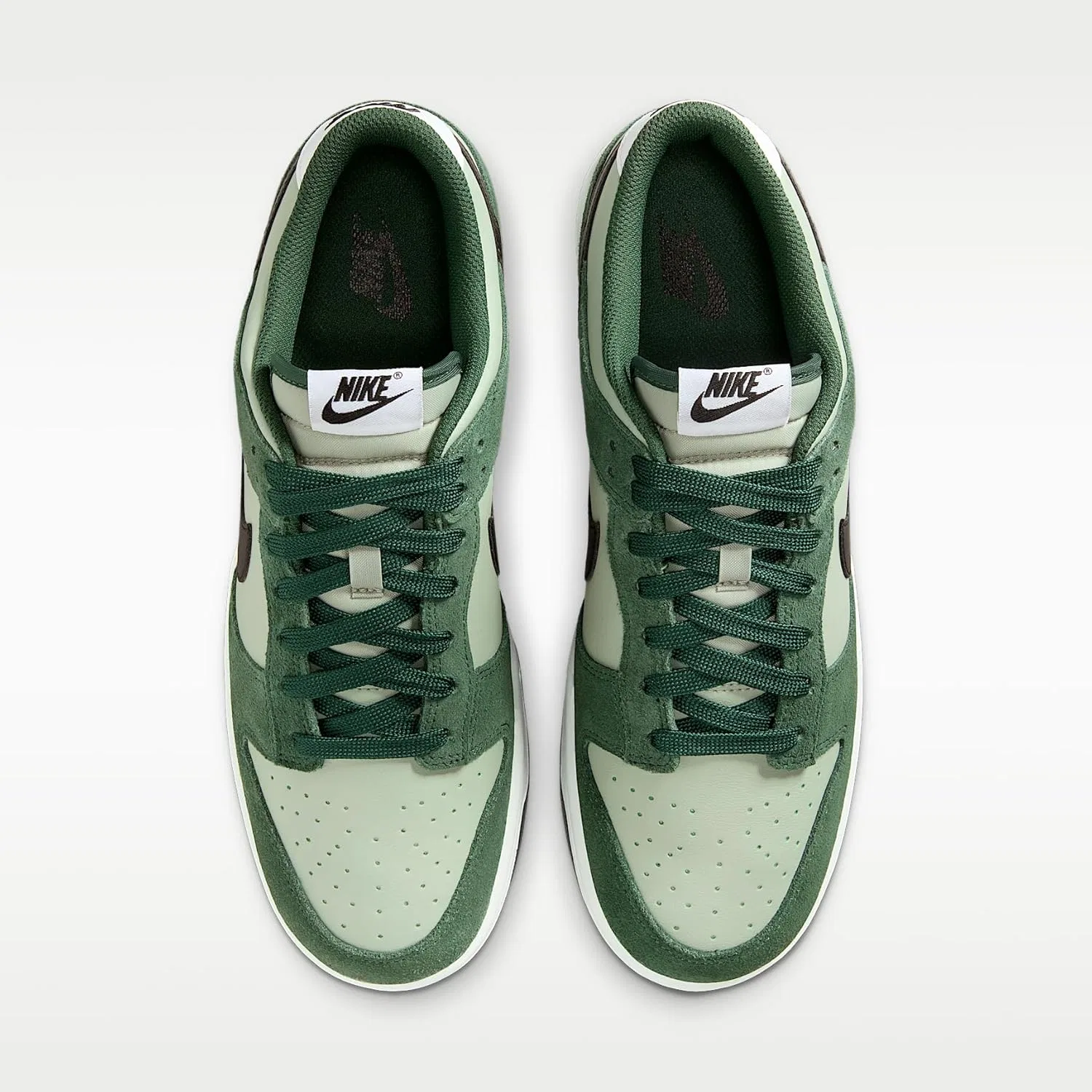 Мужские кроссовки Nike Dunk Low Retro SeSneaker, Jade Horizon Black Fir Summit White — фото 4