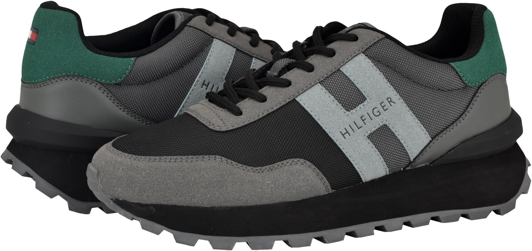 

Кроссовки Tommy Hilfiger Gani, цвет Grey/Black Multi