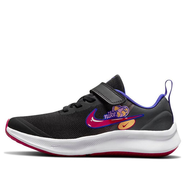 

Кроссовки star runner 3 sevelcro Nike, черный