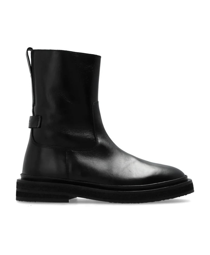 

Эшер кожаные ботинки Allsaints, черный