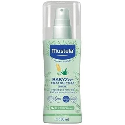 

Mustela Babyzzz Зеленый порошок без талька 100г