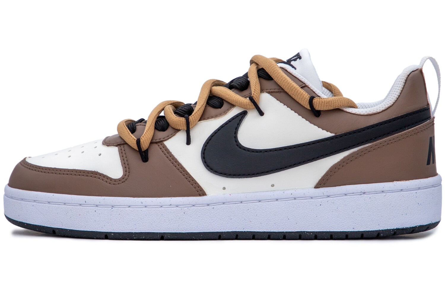 

Кроссовки Nike Court Borough Skateboarding Shoes Women's Low-top White, цвет Mocha