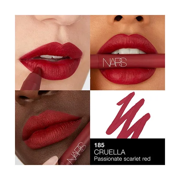 Губная помада Powermatte High-Intensity Lip Pencil Nars, цвет cruella — фото 3