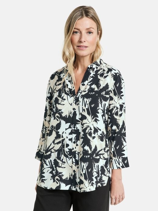 

Блузка с рукавами 3/4 Gerry Weber, черный