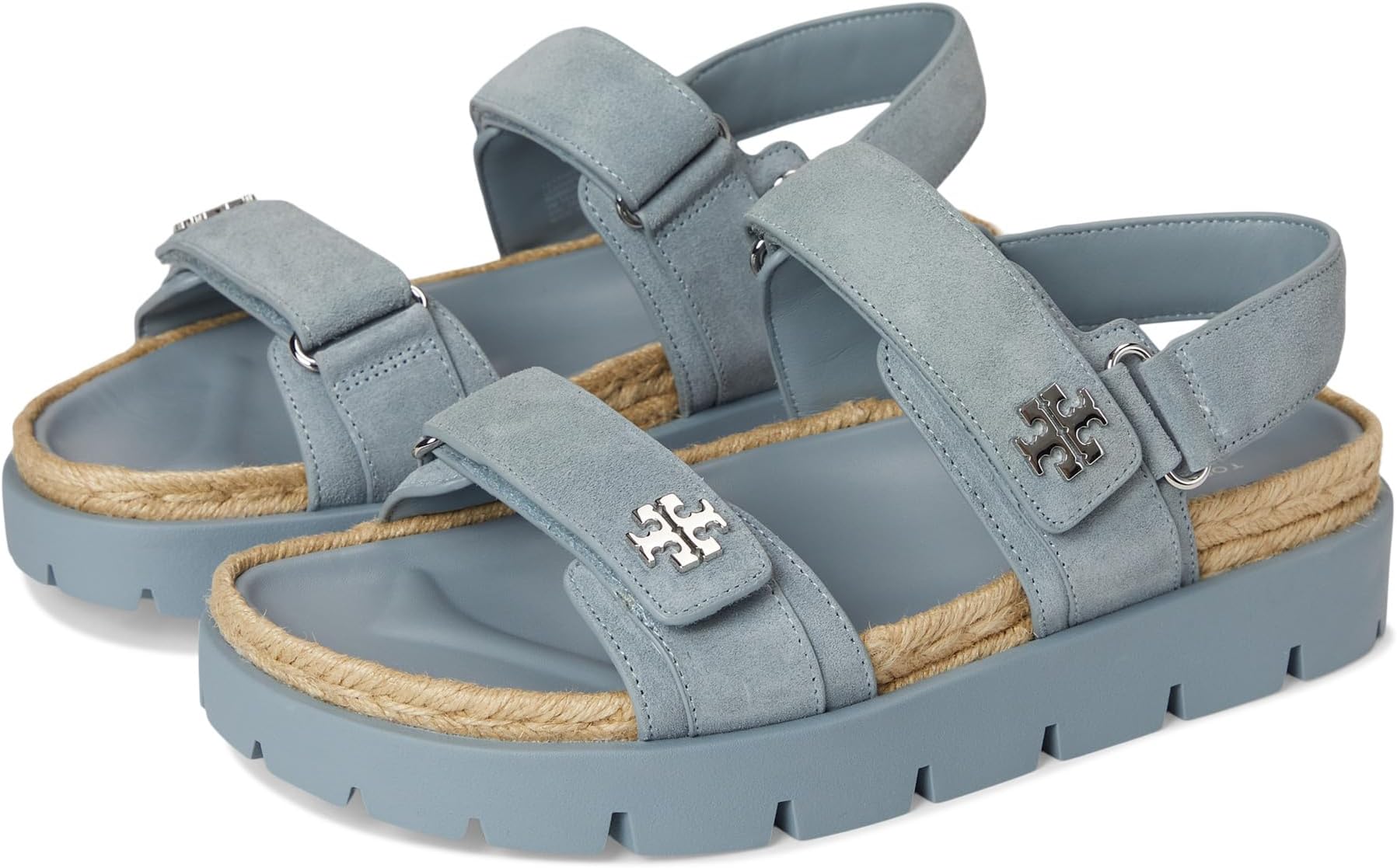 Сандалии Tory Burch Kira Rope Sport Sandal, цвет Aria Blue