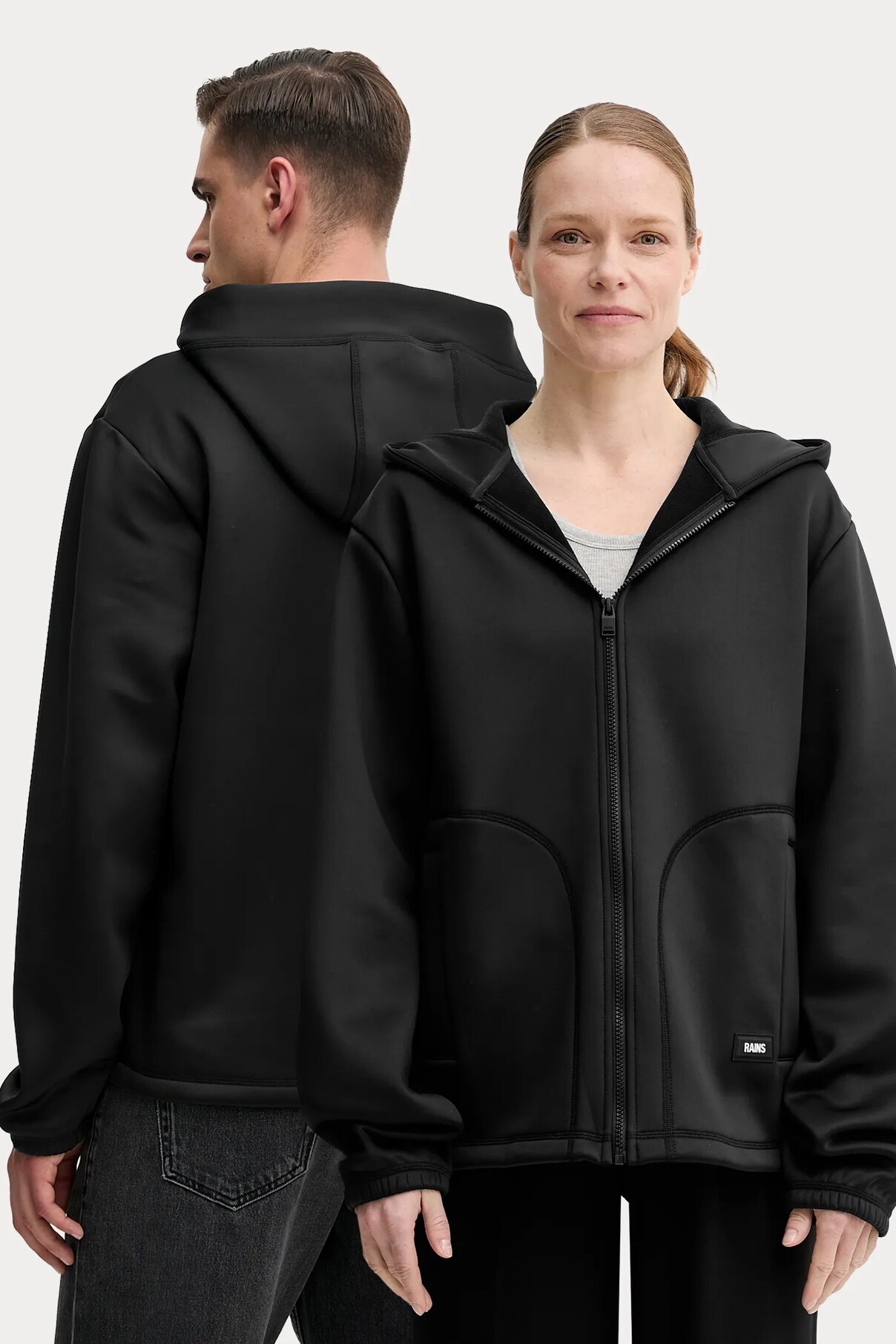 

Толстовка Safi Fleece Hood Jacket T1 Rains, черный