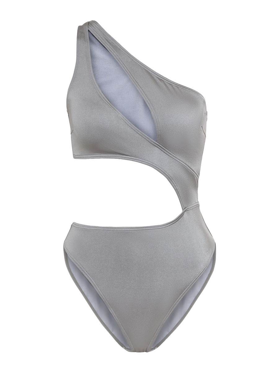 

Купальник LSCN by LASCANA Monokini Nele, серебряный