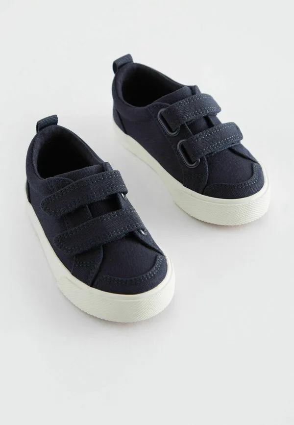 Детские кроссовки с широким ремешком для первых шагов Next, Navy Canvas — фото 2