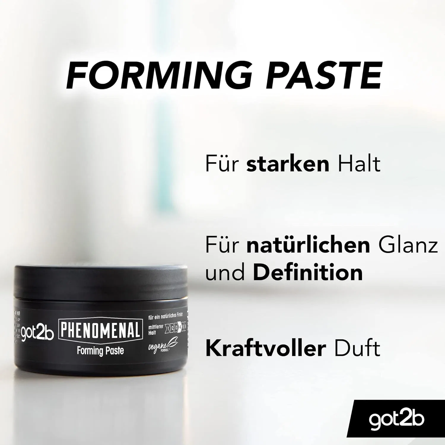 Паста для укладки волос «Phenomenal Forming Paste» от got2b Got2B — фото 4