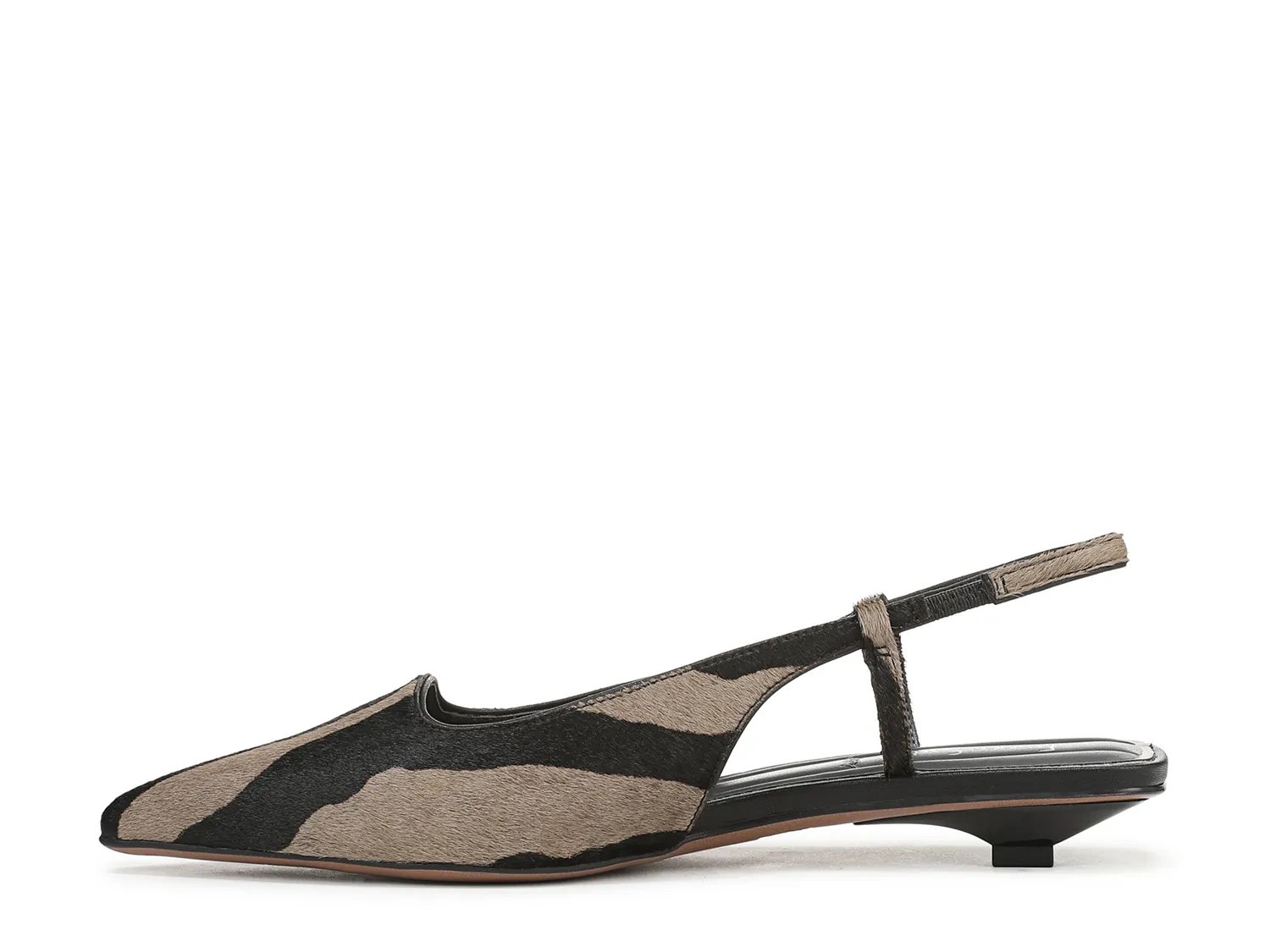 Туфли Franco Sarto Palmira Pump, Black/White Zebra Print Calf Hair — фото 3