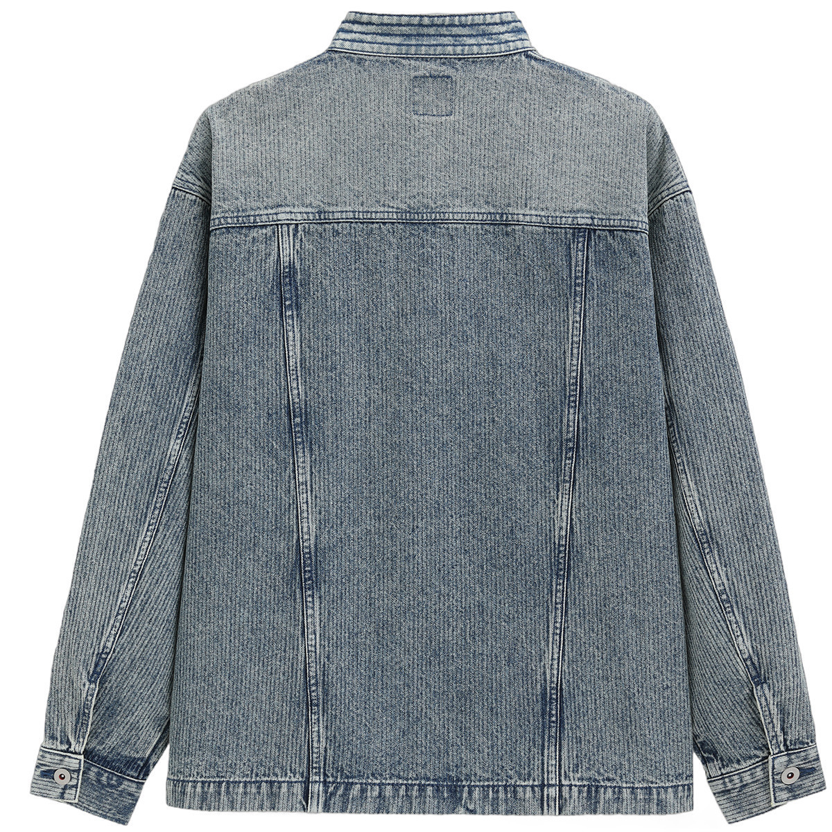 GAP Куртка джинсовая мужская средняя потертая, Medium Washed — фото 3
