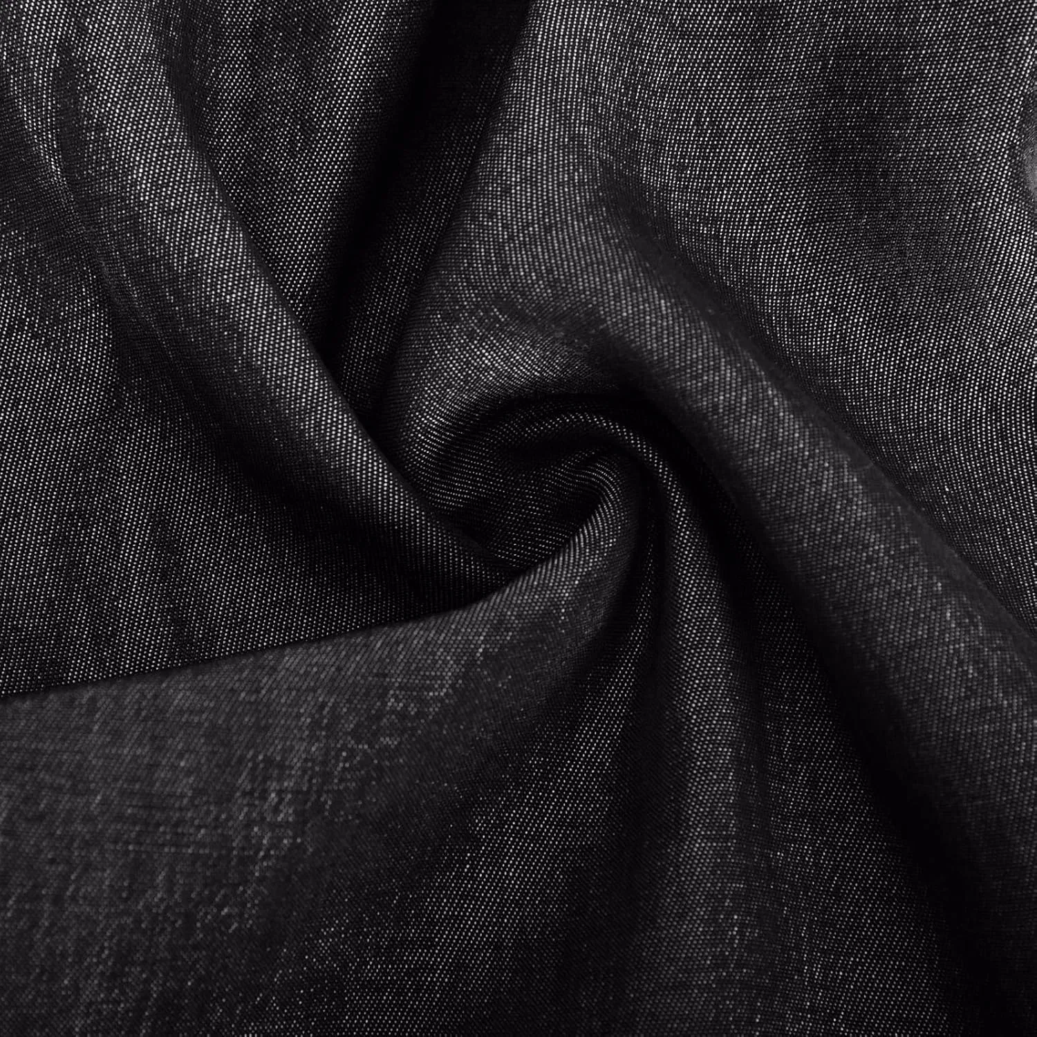 Джинсы капри, с высокой талией, черный — фото 3