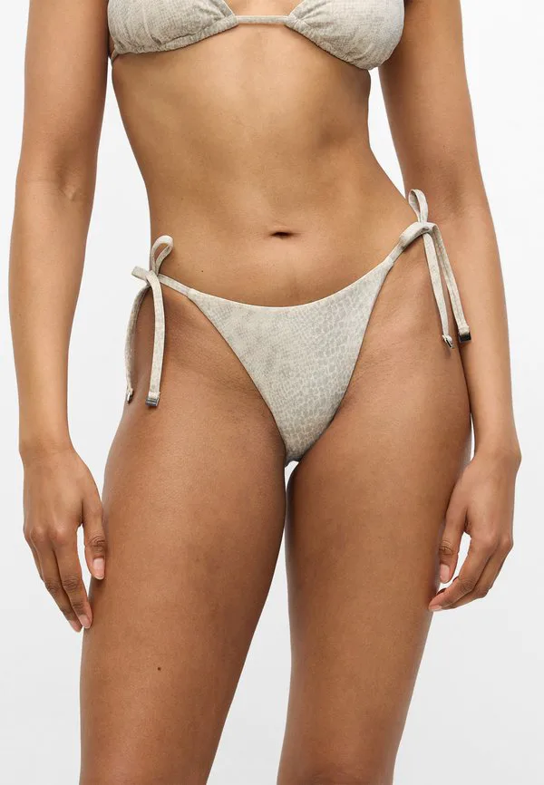 Основные характеристики плавок-бикини с завязками по бокам Calvin Klein Swimwear, Tofu — фото 3