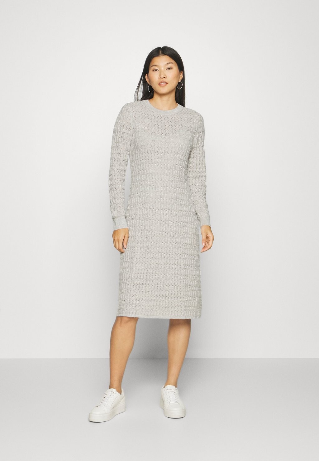 

Платье Point GAP TEXTURED DRESS, вересково-серый