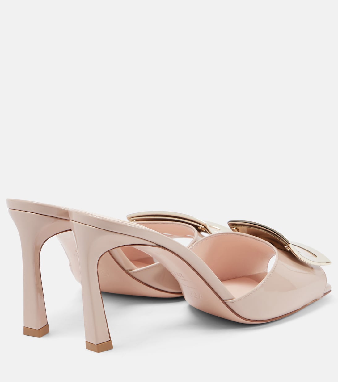 Туфли-лодочки Trompette 85 из лакированной кожи Roger Vivier, Collant — фото 2