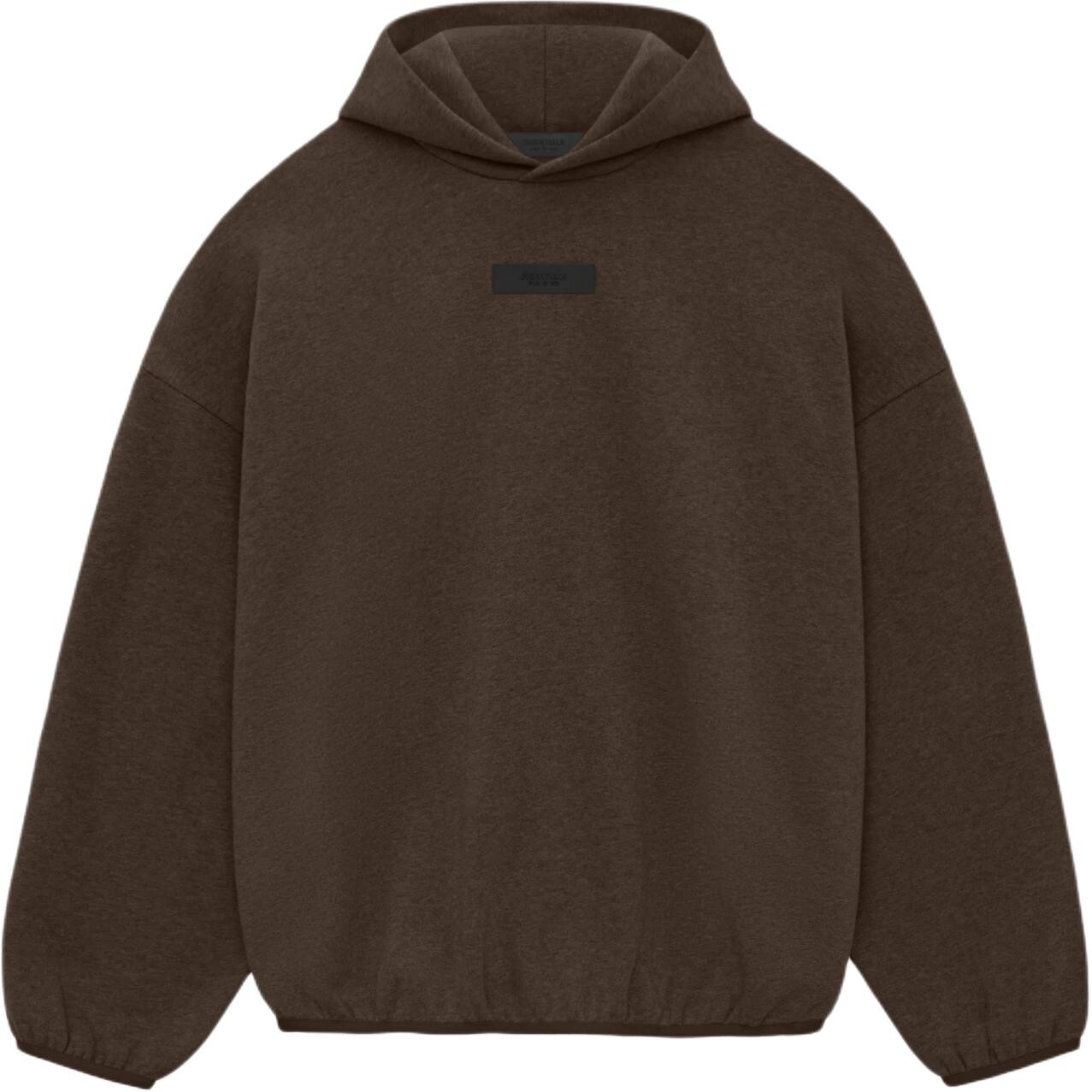 

Толстовка с капюшоном из основной коллекции Fear Of God Essentials, цвет Chestnut/Heather Wood