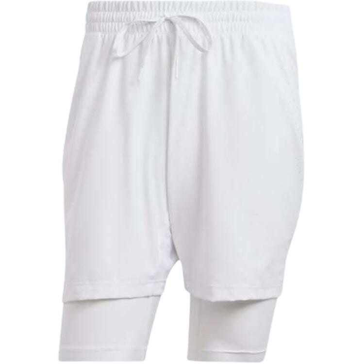 

AEROREADY Теннисные шорты мужские белые Adidas, белый