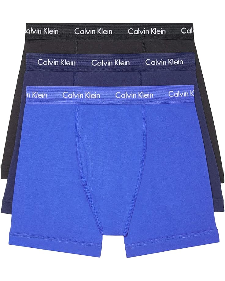 

Мужские трусы-боксеры Calvin Klein Cotton Stretch 3-pack Calvin Klein Underwear, Black 1