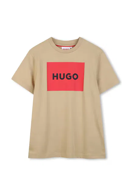 Футболка детская HUGO, бежевый