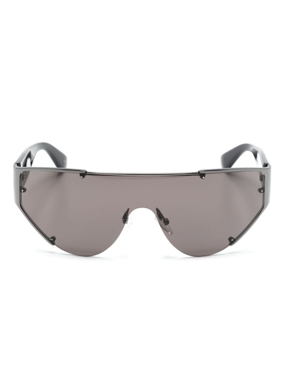 

Alexander McQueen Eyewear солнцезащитные очки AMQ the Grip, черный