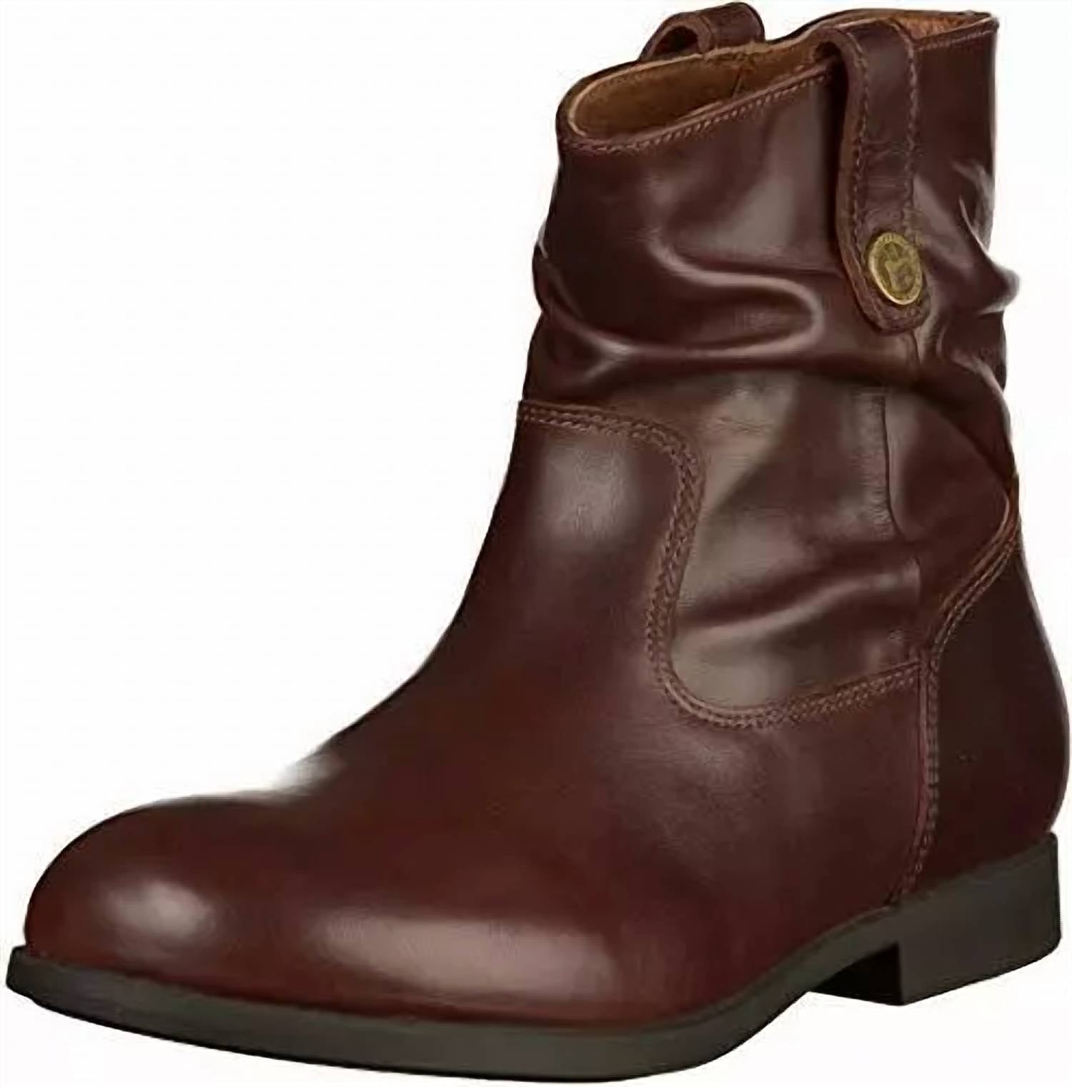 Женские ботинки Birkenstock Sarnia кожаные, эспрессо