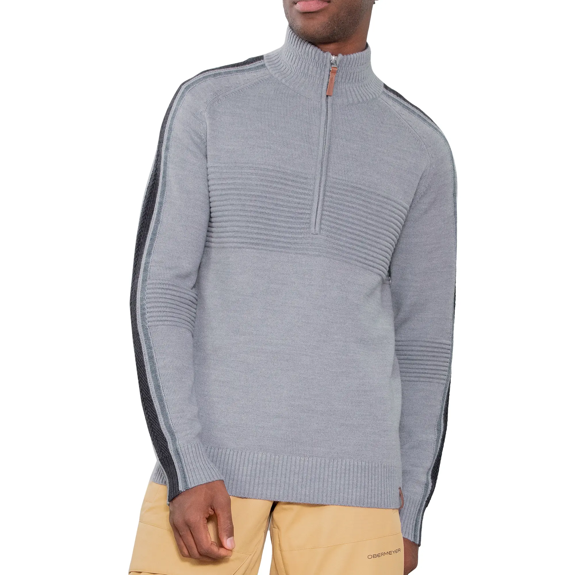 

Мужской свитер Vince с половинной молнией Obermeyer, Shale