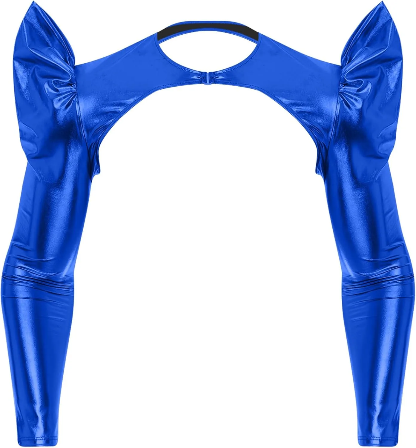 

Jugaoge мужской топ с длинными рукавами и металлическим блеском